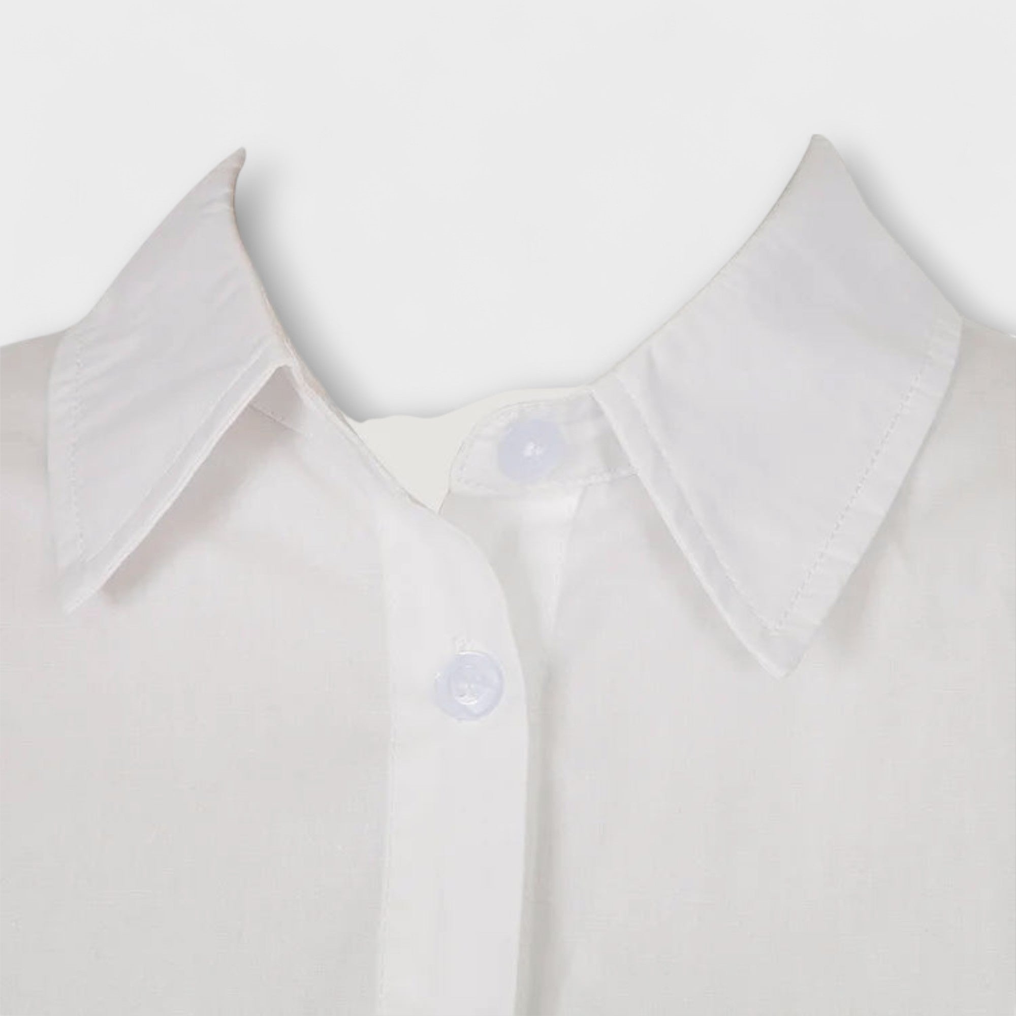 Indie Weißes Plissiertes Langarm Hemdblusenkleid – Eleganz & Komfort für Damen