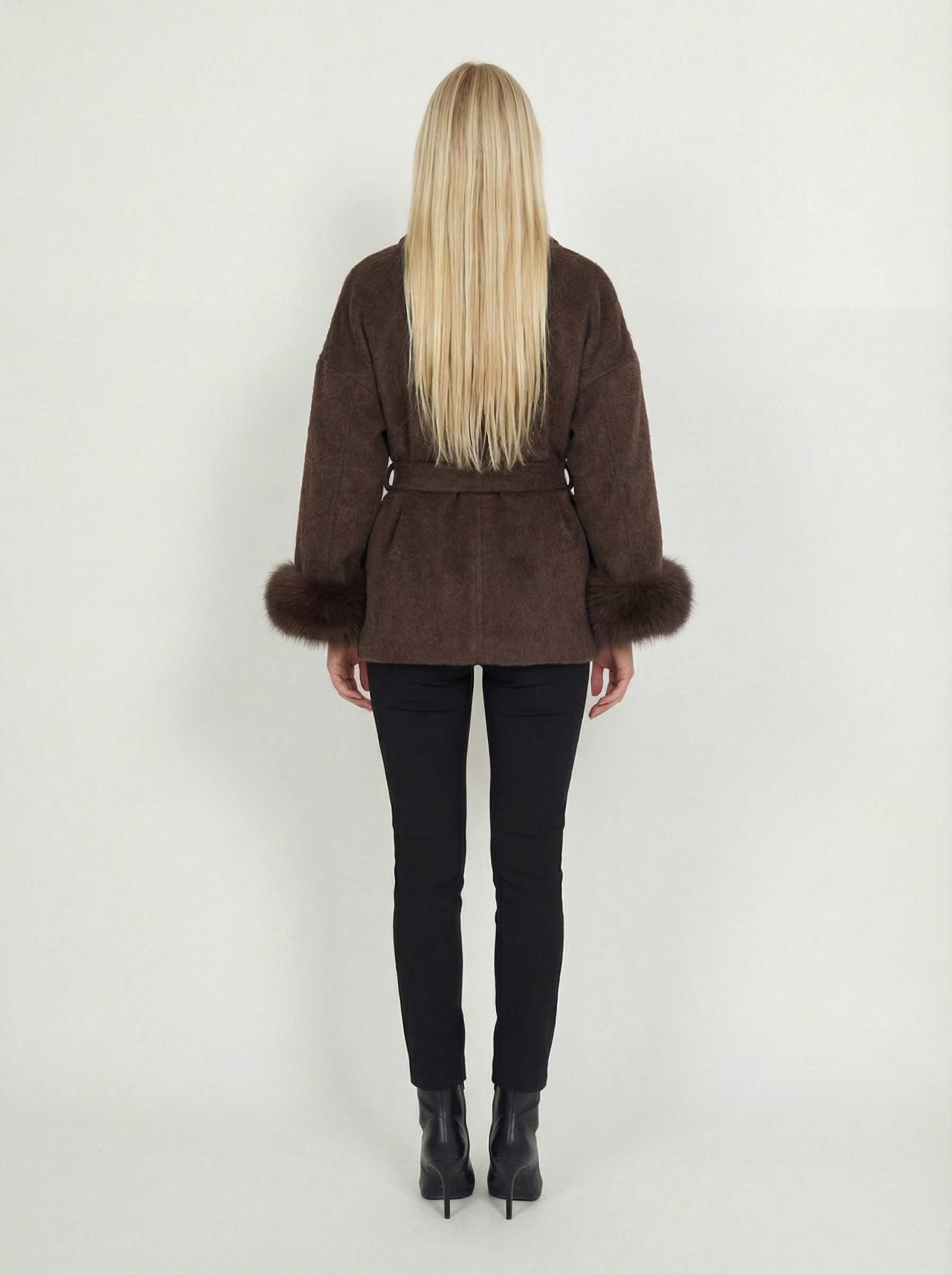 Bella Léa wool coat weiß