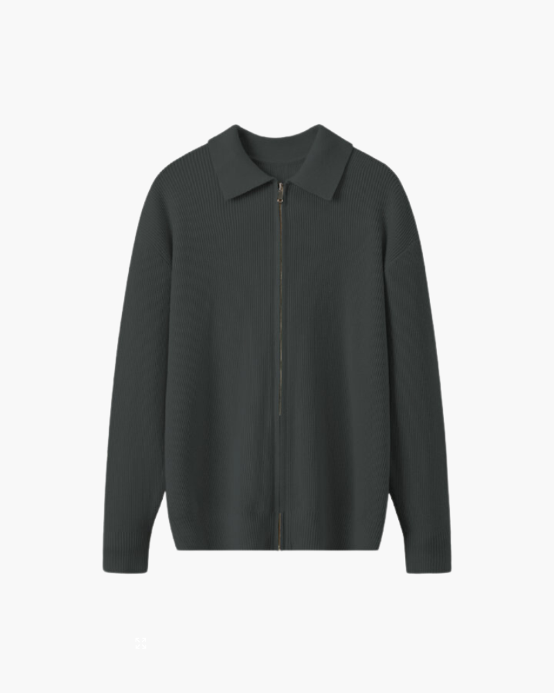 Edle Herren-Wollweste mit Reißverschluss – Luxuriöser Komfort, Zeitlos Stilvoll & Warm