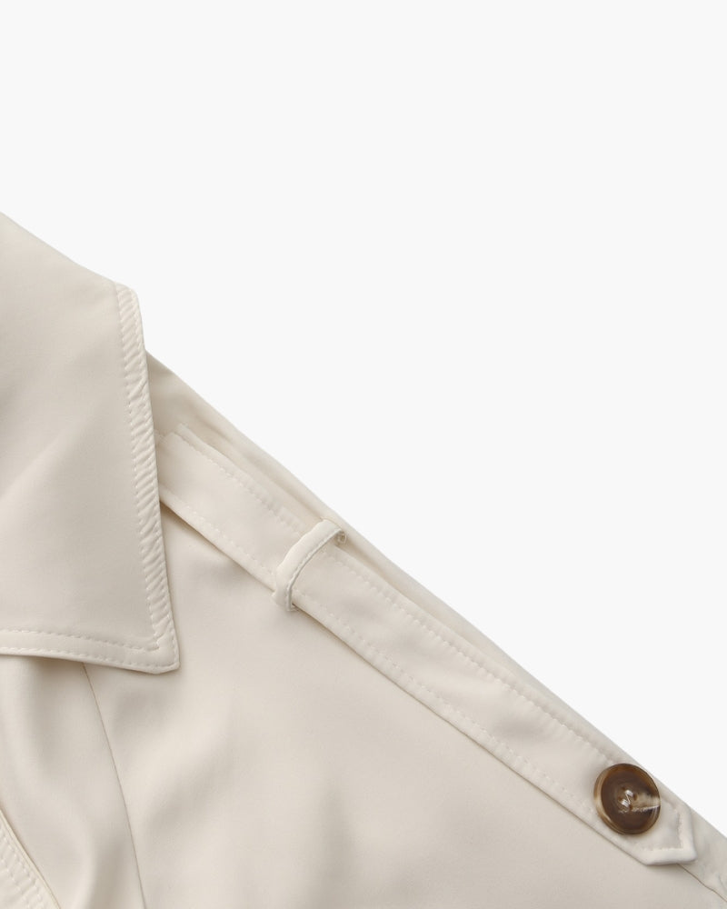 Eleganter Klassischer Damen Heritage Trenchcoat – Vielseitig, Zeitlos, Tailliert