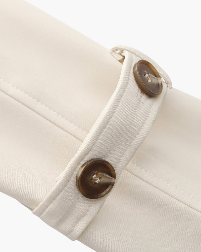 Eleganter Klassischer Damen Heritage Trenchcoat – Vielseitig, Zeitlos, Tailliert