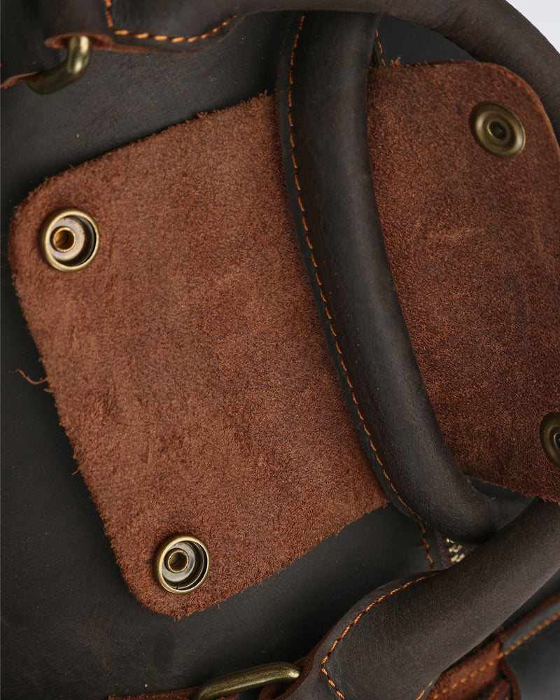 Montague Robuste Leder Duffle Reisetasche – Elegant, Vielseitig & Geräumig für Wochenendtrips