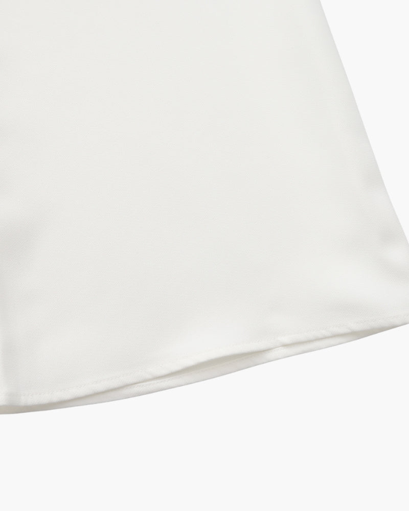 Elegante Palais Hose für Damen – Weites Bein, Hoher Bund, Luxuriöser Stoff