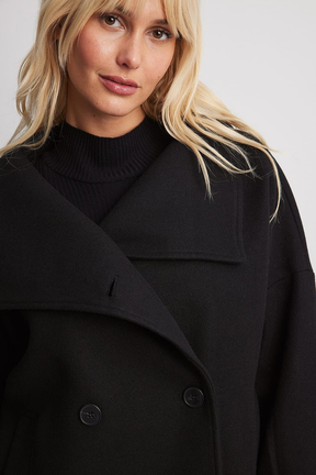 Schicker zweireihiger Cenro Kurzmantel für Damen in modernen Farben
