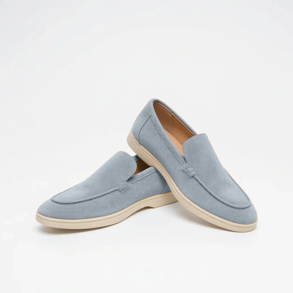 Monaco Old Money Wildleder Mokassins: Elegante, bequeme Herren Loafer für stilvolle Auftritte