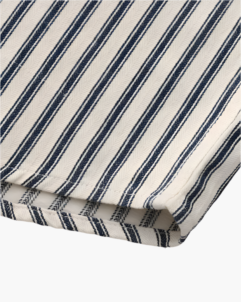 Elegantes Gestreiftes Herrenhemd im Old Money Stil – Baumwolle, Langarm, Klassisch