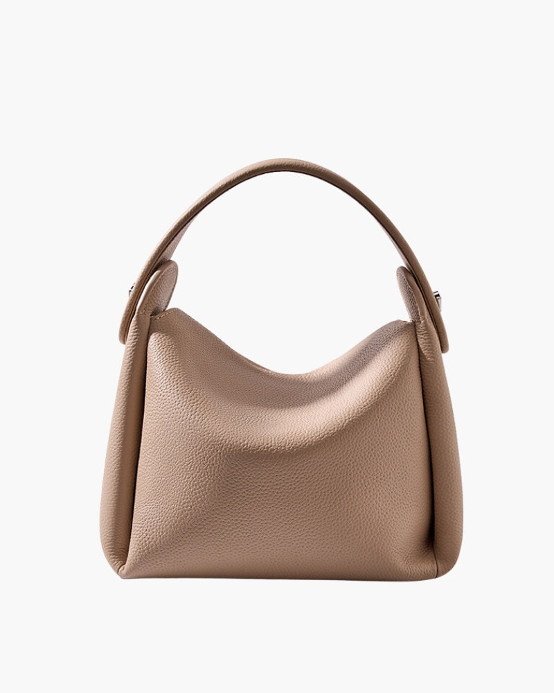 Elegante Damen Lederhandtasche – Klassischer Stil mit Luxus-Details für die Moderne Frau