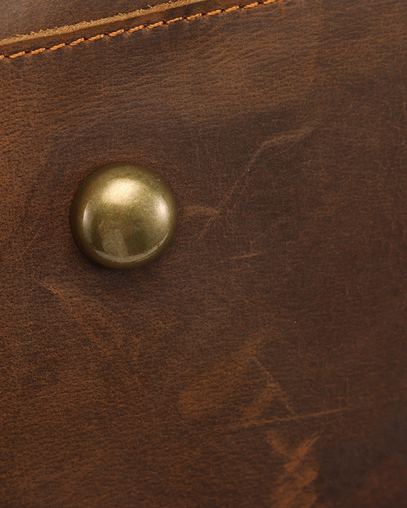 Montague Robuste Leder Duffle Reisetasche – Elegant, Vielseitig & Geräumig für Wochenendtrips