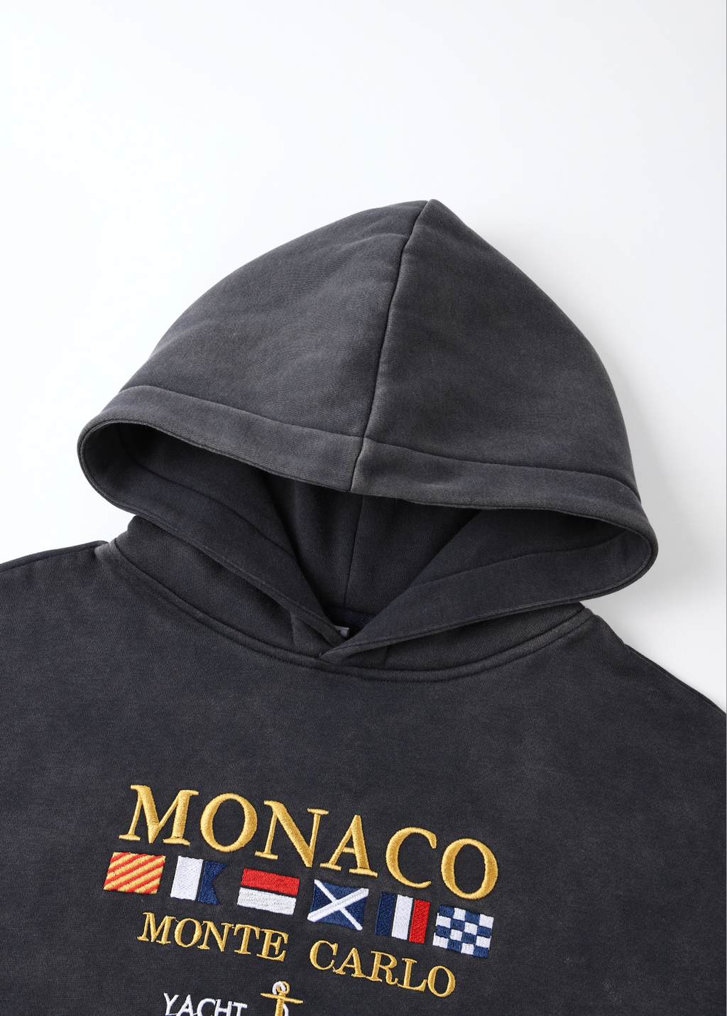 Limitierter Monaco Yacht Club Hoodie: Luxuriöser Komfort und exklusiver Stick für Stil