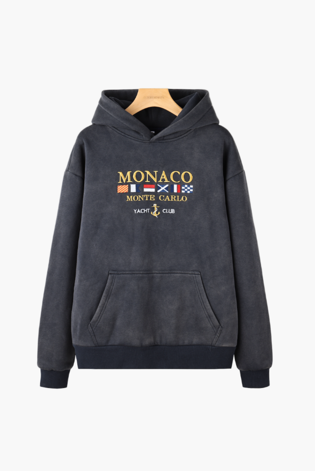 Limitierter Monaco Yacht Club Hoodie: Luxuriöser Komfort und exklusiver Stick für Stil