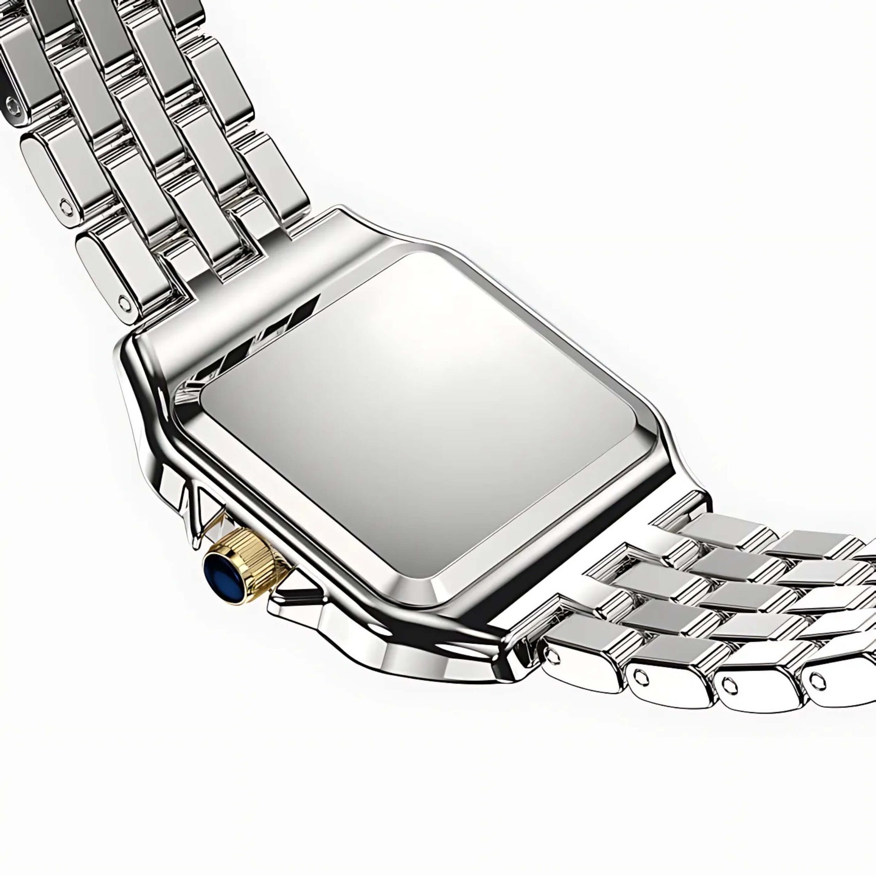 VILMARIE Lumière elegante Edelstahl Armbanduhr für Damen in Gold
