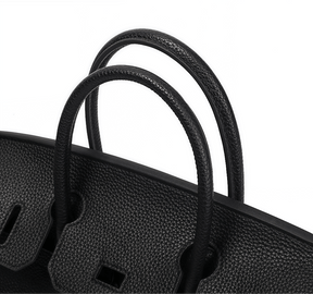 Elegante Velnoir™ Classique Montaigne Handtasche Kunstleder Damen Schultertasche Organizer