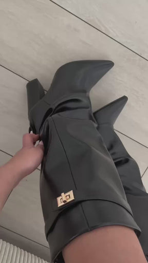 Bella Léa Shark Tall Boot schwarz